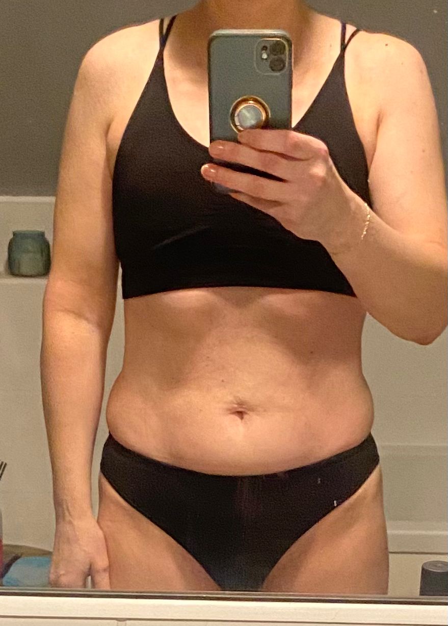 Carolle before Project Strong