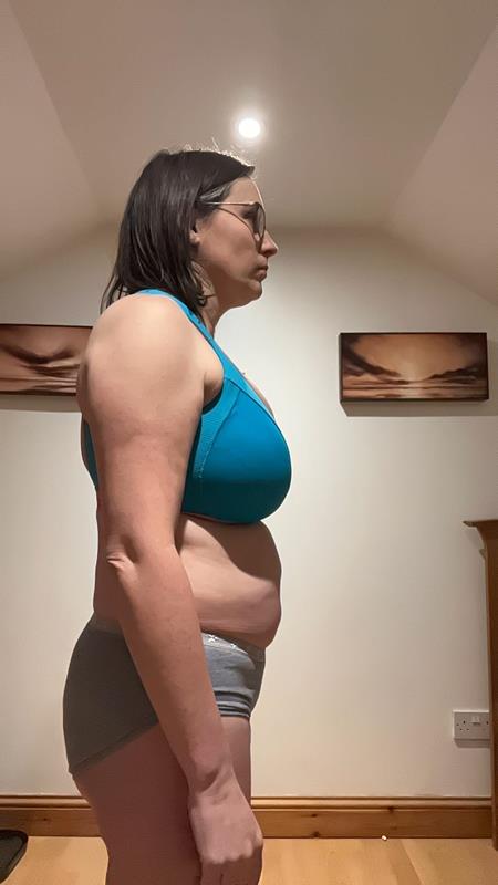 Rhona before Project Strong